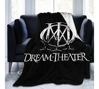 Dream Rock Theatre Music Band Logo Coperta Morbida Flanella Accogliente Coperte Decorazione per Letto Divano Soggiorno Viaggi All'aperto 127 x 101 cm