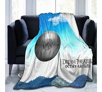 Dream Rock Theatre Music Band Octavarium coperta morbida flanella accogliente coperta decorazione per letto divano soggiorno viaggi all'aperto 100 x 76 cm