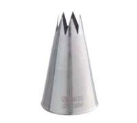 Dream' s Party Cornetto Beccuccio Grande Stella per per sac à Poche - in Acciaio Inox - Ideale per Decorare o Fare Rifiniture con Panna, ghiaccia ECC. (n. 10)