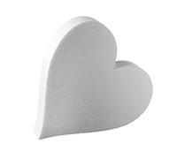 Dream' s Party CUORE in POLISTIROLO - base per torte e dolci o topper finti - Base CUORE in POLISTIROLO espanso - ideale da riverstire in pasta di zucchero ecc. - Altezza 5cm (L 40cm)