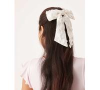 Dream Sister Jane - Forget Me Not - Fiocco per capelli color avorio-Bianco One Size