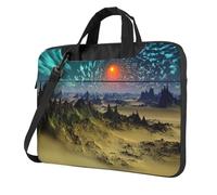 Dream Space Sky Star Borsa per computer portatile Business Computer portatile unisex borsa a tracolla messenger valigetta per la stagione scolastica, Nero , 13 inch