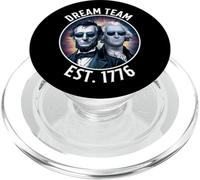 Dream Team Est. 1776 Lincoln Washington Patriottico PopSockets PopGrip per MagSafe