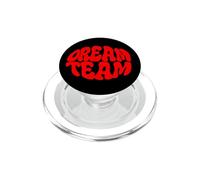Dream Team funky anni Settanta effetto cerchio tipografia regalo PopSockets PopGrip per MagSafe