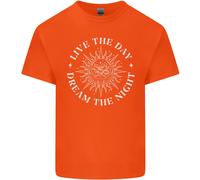 Dream The Night Moons Sleeping Kids T-Shirt Boys Girls