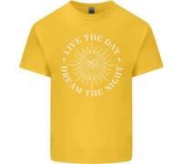 Dream The Night Moons Sleeping Kids T-Shirt Boys Girls