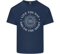Dream The Night Moons Sleeping Kids T-Shirt Boys Girls