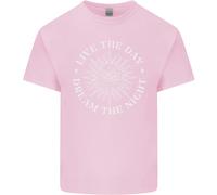 Dream The Night Moons Sleeping Kids T-Shirt Boys Girls