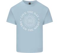 Dream The Night Moons Sleeping Kids T-Shirt Boys Girls