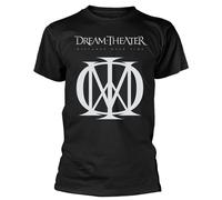Dream Theater 'Distance Over Time (Logo)' (Black) T-Shirt - NUOVO E UFFICIALE