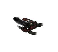 Dream Toys Blaze Deluxe Strap-On Dildo Black 13 cm