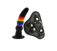 Amore Colorato - Dildo Imbracabile Multicolore