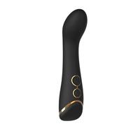 Elite Juliette - Vibratore Ricaricabile Impermeabile per Punto G (Nero)