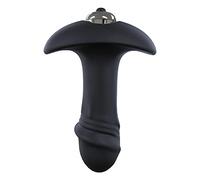 Dream Toys Essentials Single Speed Star Arrow Plug Black 10 cm
