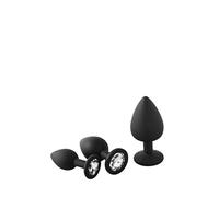 Dream Toys Fantasstic Anal Training Kit Stone Black One Size