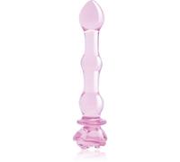 Dream Toys Glaze Glass 8" Rosebud Beaded Dildo 19,3 cm