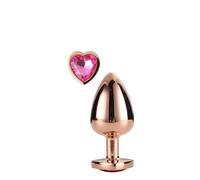 Dream Toys Gleaming Love Plug Rose Gold Medium
