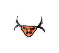 Dream Toys Radiant Strap-On Glow in The Dark Orange 64 cm