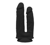 Dream Toys Real Love Dual Density Vibrator Black One Size