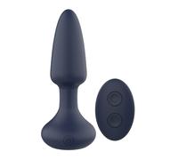 Dream Toys Star Trooper Venus Rotating Anal Plug with Remote Blue