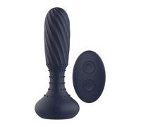 Dream Toys Startroopers Titan Vibrating Anal Vibe with Remote Blue