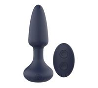 Dream Toys Startroopers Venus Rotating Anal Plug With Remote Blue 14,5 cm