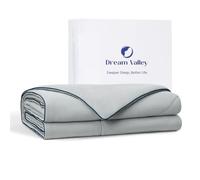 Dream Valley® Outlast® - Coperta rinfrescante con tecnologia NASA, Q-Max > 0,4 Aerocool™, per sudorazione notturna, per chi dorme caldo, grigio freddo, 170 x 230cm, Twin XL