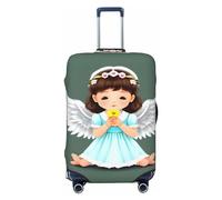 Dream Watermelon - Copertura per bagagli da viaggio per bagagli da 45,7 a 81,7 cm, lavabile, resistente ai graffi, Angelo carino, S