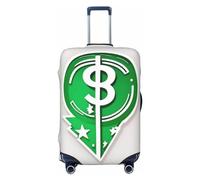 Dream Watermelon - Copertura per bagagli da viaggio per bagagli da 45,7 a 81,7 cm, lavabile, resistente ai graffi, Simbolo dei capelli verdi, S