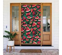 Dream Watermelon Door Cover Decorato Striscione. Striscione stampato per porta, da appendere alla parete per feste