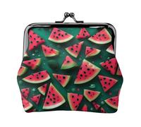 Dream Watermelon, piccolo portamonete da donna, rettangolare, con chiusura a bacio, tascabile, mini portamonete da donna