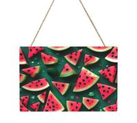 Dream Watermelon - Quadro rettangolare a pannello, 20,3 x 30,5 cm, elegante decorazione da parete moderna per abbellire il tuo spazio.