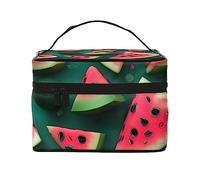 Dream Watermelon - Trousse da viaggio per cosmetici da viaggio per uomini e donne, adatta per articoli da toeletta, Nero , Taglia unica