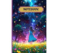 Dream Weaver: Enchanted Forest Lined Journal Notebook.: 6x9 Inch, 120 Pages Ruled Paper Notebook for Women, Teens, and Girls.
