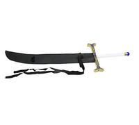 Dream2reality Cosplay One Piece Hawk-Eyes Shichibukai Mihawk The Black Blade straight version Medium Carbon Steel Sword