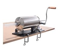 DREAMADE Insaccatrice per Salsicce Manuale, Macchina per Produzione di Salsiccia Domestica, Macchina Per Salumi Multifunzioale Acciaio con 4 Tubi di Riempimento, per Casa e Ristoranti (medello 2)