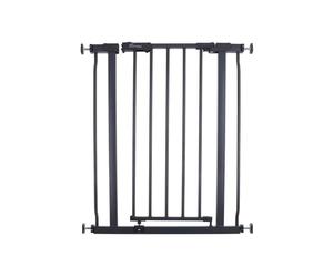 Dreambaby Ava Slimline, cancelletto di sicurezza per bambini, sicuro ed estensibile, con montaggio a pressione, per scale e cani, 61-68 cm di larghezza e 76 cm di altezza, colore: carbone