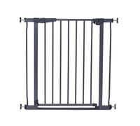 Dreambaby Cancelletto di sicurezza per bambini, a chiusura automatica, a vita bassa, adatto per apertura da 75 a 81 cm di larghezza e 76 cm di altezza, grigio
