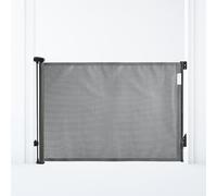 Dreambaby Cancello di sicurezza retrattile per scale per bambini, cancello per cani, extra largo, rete retrattile, adatto fino a 140 cm, altezza 90 cm, 2 indicatori di blocco EZY-Check, montaggio