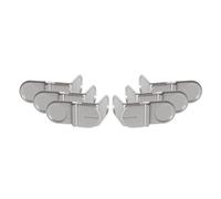 Dreambaby Chiusura di Sicurezza Angolare (6 Pezzi, Aspetto Argentato)