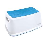 Dreambaby Easy-Up Premium,Sgabello per bambini e adulti, in grado di sostenere fino a 120 kg, indipendenza; antiscivolo antiscivolo con rivestimento in ondulazione; base antiscivolo, colore: blu