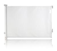 Dreambaby Glide N Hide, cancelletto retrattile per bambini, 90 cm di altezza, 140 cm di larghezza, ideale per scale, porte e corridoi, rete resistente, indicatore EZY-Check, recinzione per cani e