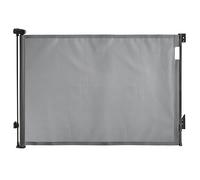Dreambaby Glide N Hide, cancelletto retrattile per bambini, 90 cm di altezza, 140 cm di larghezza, ideale per scale, porte e corridoi, rete resistente, indicatore EZY-Check, recinzione per cani e