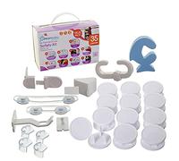 Dreambaby - Kit Di Sicurezza No Tools No Screws, Pacco Da 35 Pezzi, Colore Bianco