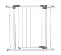 Dreambaby Liberty L854 - Cancelletto di sicurezza per bambini, con funzione Smart Stay Open, per aperture da 74,9 a 83,8 cm di larghezza, colore: Bianco