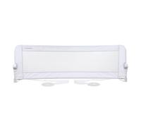 Dreambaby Nicole - Parapetto per letto per bambini, extra largo, 150 cm e 50 cm di altezza, facile da montare, lavabile, transizione sicura da culla a letto, per letti king size, colore: bianco