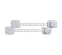 Dreambaby Twist 'N Lock - Chiavistello multiuso (confezione da 2, bianco)