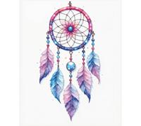 Dreamcatcher 1cm Graph Notebook - Large Grid Composition Book: 200 Pages for Sketching, Journaling, or Design Work