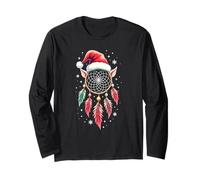 Dreamcatcher Christmas Santa Elf Feather Dream Catcher Maglia a Manica