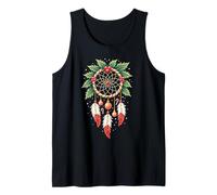 Dreamcatcher Christmas Santa Feather Xmas Dream Catcher Canotta
